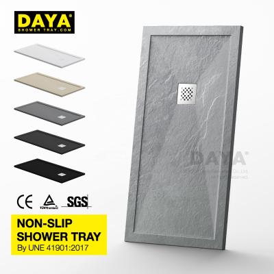 China Europe England Modern Acrylic Anti-Slip Shower Tray With Waterproof Bathroom Shower Tray for sale