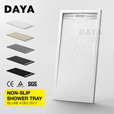 China Modern Bathroom Shower Tray Solid Base Outdoor Shower Tray Walk In Shower Pan for sale