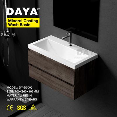 China DAYA Wash Basin Countertop Sink Bathroom Vaniti Wash Basin Easy Clean Lavatory for sale