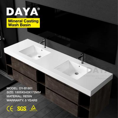 China Easy Clean Bathroom Sink Modern Lavatory Designs Natural Stone Basin for sale