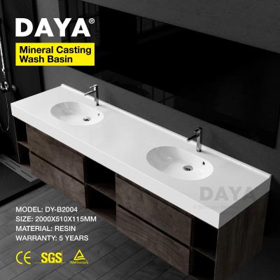 China DAYA Acceptable Easy Clean Wash Basin Customized Solid Outdoor Wash Basin Colorful Model Bathroom Toilet Basin Basin for sale