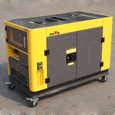 China 10kw 10000w diesel generator set, 10 KVA 3 phase silent diesel generator, 10kva diesel generator set BS10000DSW for sale