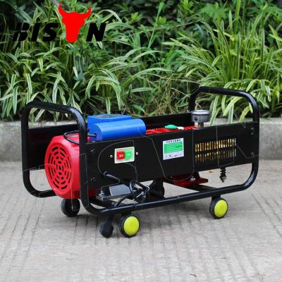 China Electric Machinery Repair Shops BISON 100BAR 1KW Belt Drive High Pressure Washer China for sale