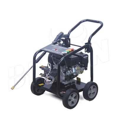 China Hotels BISON China Petrol Operated Cold Water Car Pressure Washer 170Bar for sale