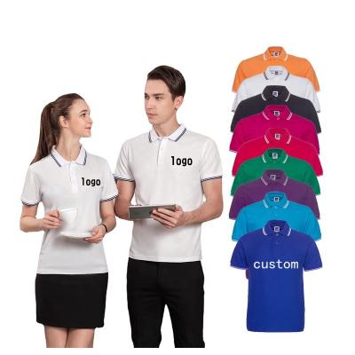 China Anti-Wrinkle Cheap Custom Design T-shirt Polo Shirt 65 Cotton 35 Polyester Excellent Quality Unisex Polo Shirts for sale