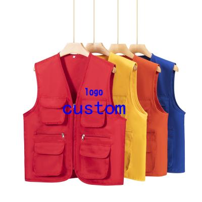 China Wholesale Cheap Wholesale Men's Fishing Vests Multi-pocket Multi-pocket Photography Vests Summer Anti-wrinkle Mesh Vests for sale