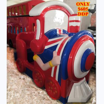 China Metal amusement equipment fiberglass British style coin operated kiddie rides for sale for sale