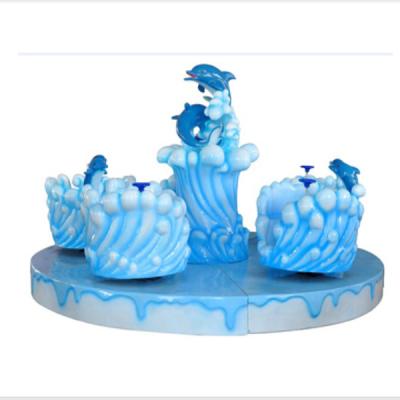 China Love in the Ocean Turntable Spinning Electric Ride Amusement Park Equipment 3.6*2.3m for sale