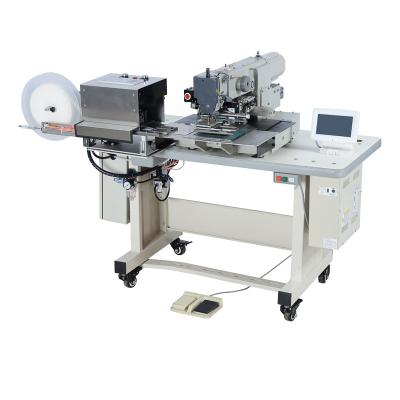 China XC-2010-MSR ULTRA-SPEED magic tape industrial pattern automatic cutting sewing machine for sale