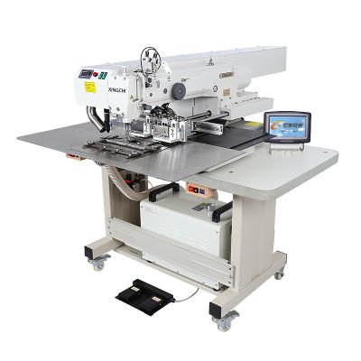 China Industrial Factory Laser High Accuracy Pocket Welting Pattern Sewing Machine Price for sale