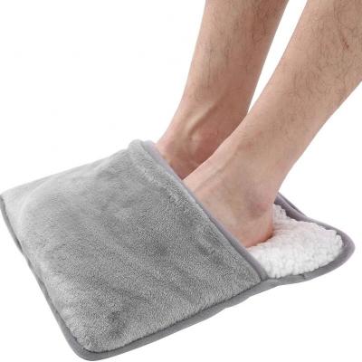 China Usb Warm Slippers Feet Warm Slippers Heating Glove USB Electric Heating Pad Winter Hand Foot Warmer Washable Household Foot Warmer for sale