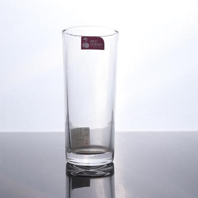 China 2023 Wholesale Anti-scalding Low Price CLASSIC High Straight Ball Embossed Long Drinking Glass Cup Mug Glasses for sale