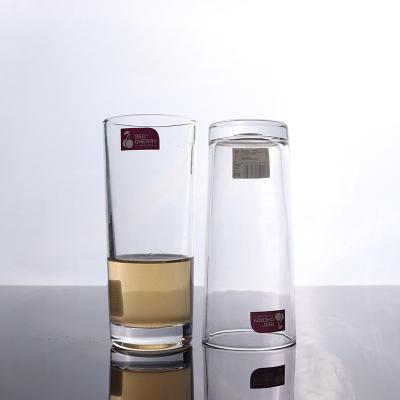 China YXJ CLASSIC New Product CLASSIC New Product Lead Free Clear Modern Glass Tea Cup Sublimation Glass Water Cup Mug Glass for sale