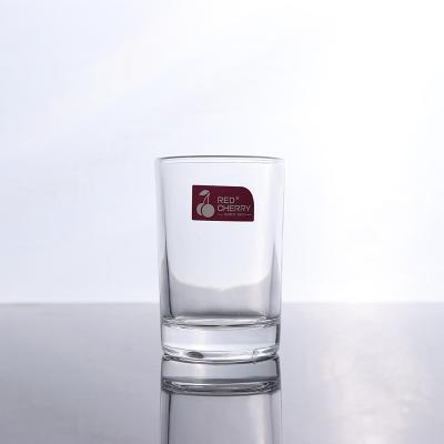 China Factory wholesale CLASSIC simple thin round tabletop drinkware milk juice/tea high ball home glass cup for sale