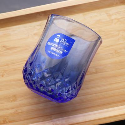 China 2023 Fashion New Product 225ml Transparent Heat Resistant Glass Mug For Vodka Brandy Whiskey Mug Wine Cup Beer Glass Mug for sale