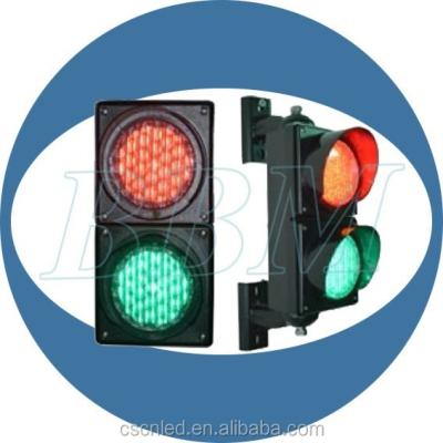 China PC Housing 100mm RG LED Indicator Signal Traffic Light For Car Parking for sale