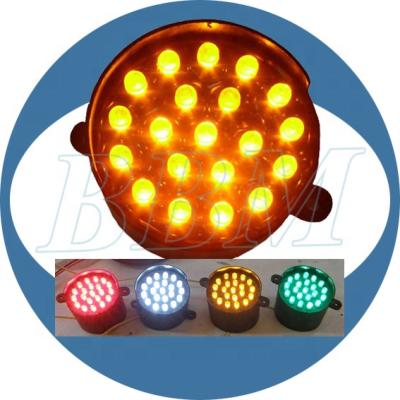 China PC BBM 20pcs Led Low Power 52mm Pixel Cluster Traffic Light Module for sale