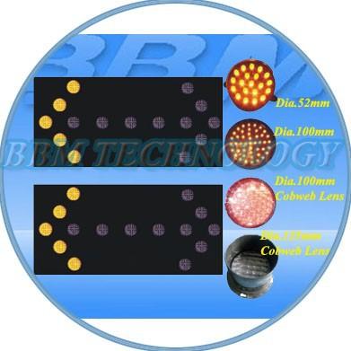 China 15 Flashing Lamps IP65 Vehicle Truck Mounted Arrow Panel 1100x550x50 for sale