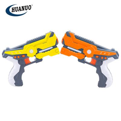 China Electronic Toy Kids Music Battle Laser Tag Gun Plastic Flashing Equipment Shooting Electric Laser Gun Toys for sale