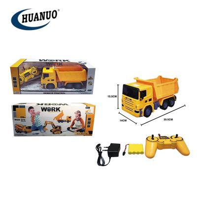 China Six Channel 2.4G Six Channel Remote Control Truck Toy Dump Truck Toy Remote Control Dump Truck Toys For Children for sale