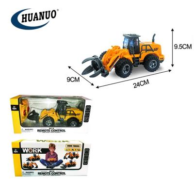 China Engineering Remote Control Vehicles Electric Drilling Truck RC Model Excavator rc truck toy for sale