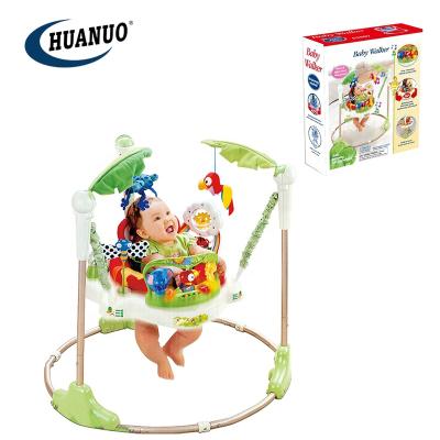 China With Light& Infant Plastic Jumping Chair Music Baby Chair Infant Bouncing Walking Walking Toys for sale