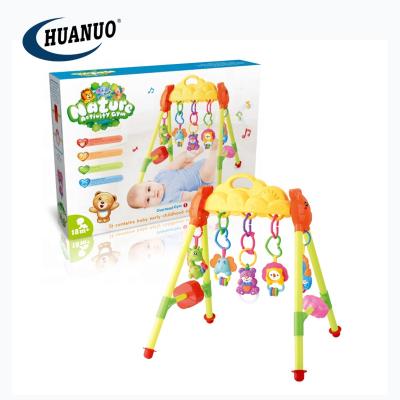 China 100% Eco-friendly Educational Fitness Frame Activity Baby Game Gym Crawling Musical Kits For Baby for sale