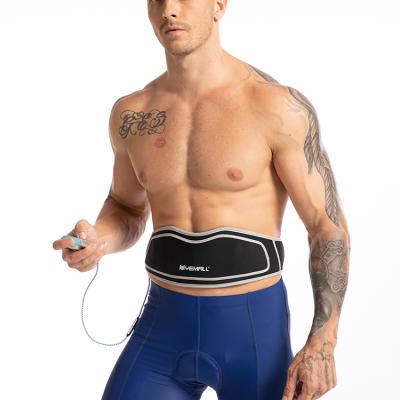 China YEMALL EMS Belt Abdominal Muscle Massage Waist Electric Slimming Trainer 110cm Long for sale