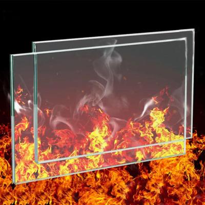 China Factory Price Outdoor Fire Fighting Yard Fire Resistant Glass for sale