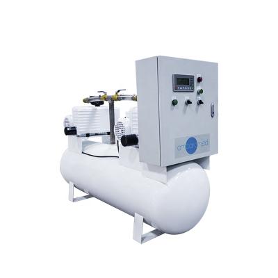 China Industrial Boilers Medical Central Vacuum System Hospital Oil Free Rotary Vane Vacuum Pump for sale