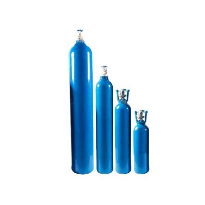 China Medical Steel Seamless Gas Oxygen Cylinder 5L 10L 15L 20L 40L 50L N2O Gas Cylinders CO2 Gas Cylinder Price for sale