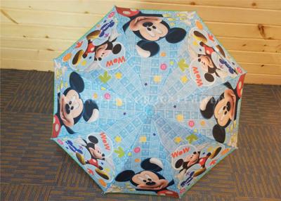 China Custom Printed  Kids Mickey Mouse Umbrella , Funny Small Childrens Umbrellas for sale