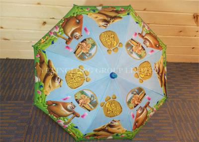 China Flip Proof Little Kid Umbrellas , Children'S Character Umbrellas For Promotional for sale