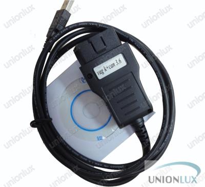 China VAG Diagnostic Tool 3.6 K CAN Commander , OBD2 USB Diagnostic Tool for sale