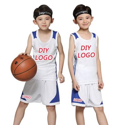 China Custom MKMN Breathable Classic Men's Retro Elite Kids Basketball Tank Top Reversible for sale