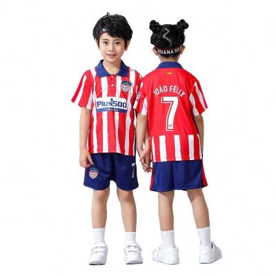 China Factory Custom Student Sets MKMN Comfortable Kids Training Sports Football Jersey for sale