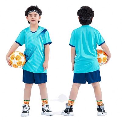 China German Quick-drying MKMN Portugal Children's School Football Training Uniform Set Student Sports Team Uniform Short Sleeve Jersey for sale