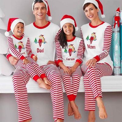 China Fashion QUICK DRY Christmas MKMN Pajama Set Striped Pajama Set for sale