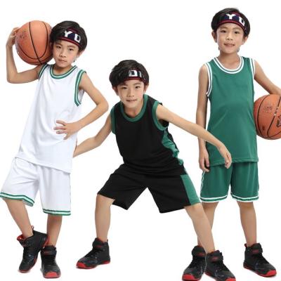 China Custom Printing MKMN 2021 New Kindergarten Kids Basketball Jersey Sports Team Competition Team Uniform Adult Board Casual Light Uniform for sale