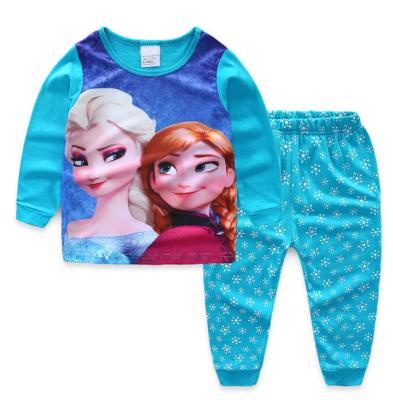 China MKMN's home service s children's clothing cotton children's clothing baby girls children's children's breathable long-sleeved clothing for sale