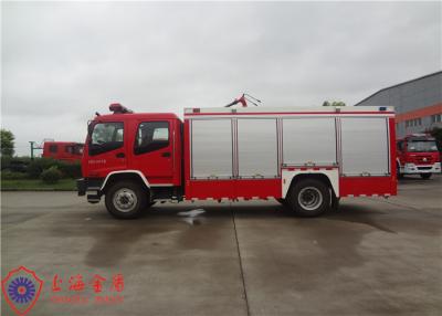 China Feuer-Kampffahrzeuge der Bruttomasse-16000kg, Behälter-Feuer Pumper-LKW des Wasser-4500L zu verkaufen