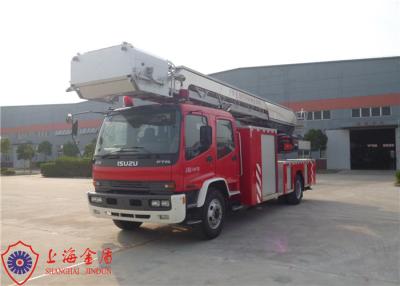 China New Generation Six Seats 30m Working Height Aerial Ladder Fire Trucks 2 Axles for sale