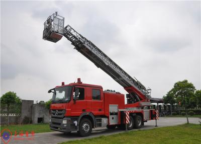 Cina YT32 abbassano il camion dei vigili del fuoco di scala aerea di incidenza guasti 32m con una scala di quattro sezioni in vendita