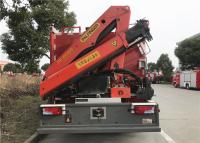China Vehículo de rescate de la emergencia con Front Bumper Winch y la grúa posterior de la elevación en venta