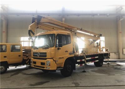 China 4x2 Drive Mobile Aerial Platform / Aerial Platform Truck Rated Loading 200kg for sale