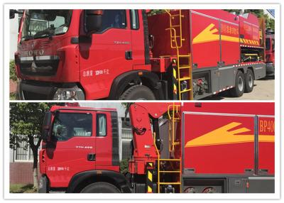 China Drahtlose maximale Macht der Steuerwasserversorgungs-Feuerwehr-LKW-/Feuer-Kampffahrzeug-294kw zu verkaufen