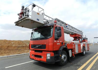 Cina camion dei vigili del fuoco di scala aerea dell'azionamento di 90km/H 32M Working Height 4×2 con la piattaforma in vendita