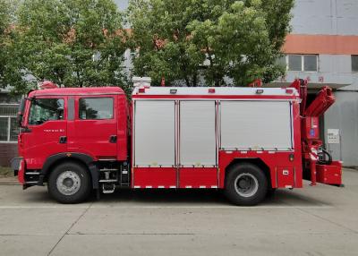 China 100Km/H 4x2 Drive 5.5m Lifting Emergency Rescue Vehicle for Rescue and Fire Fighting for sale