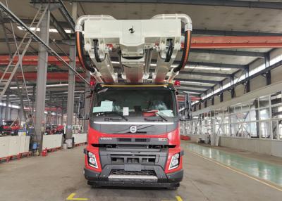 China Mercedes Benz 20MPa Hydraulic Water Tower Fire Truck with 32m Telescopic Crane for sale