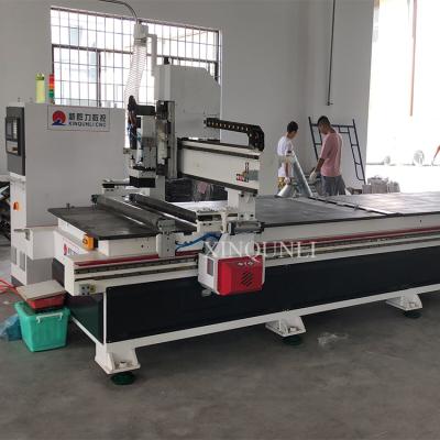 China Factory High Efficiency Speed ​​0-20m/min CNC Router Wood Carving Machine For Sofa Factory Cutting Board for sale